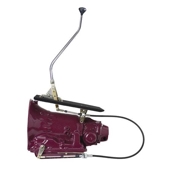 Lokar CO400ANMB Nostalgia Cable Operated Shifter, GM TH400