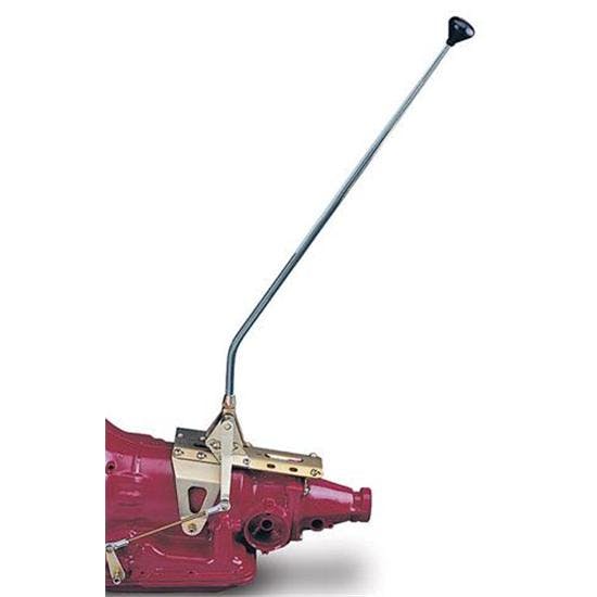 Lokar CM700R1MB GM 700R4 Radical Single Bend Shifter, 32 Inch