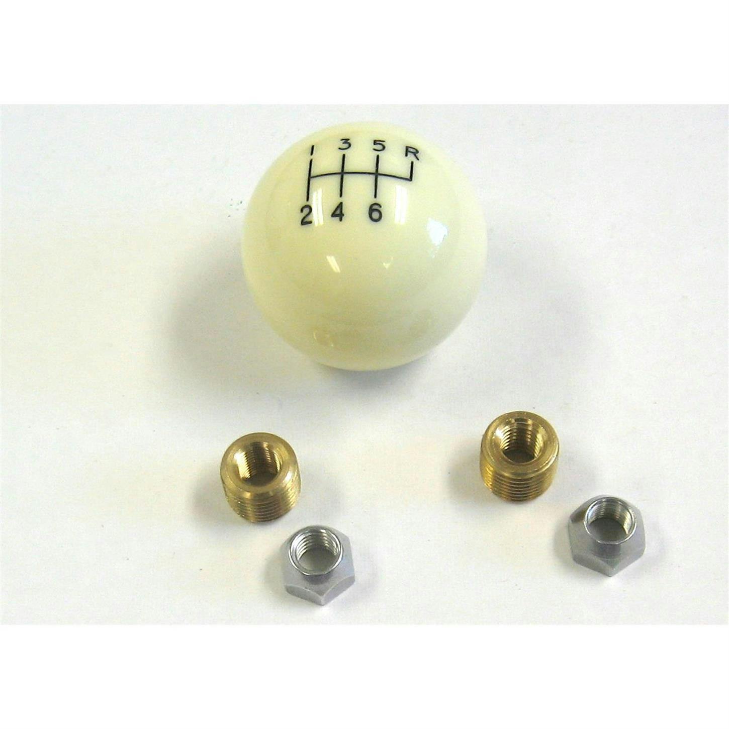 Lokar SK-6873 Ivory 6 Speed Manual Shift Knobs