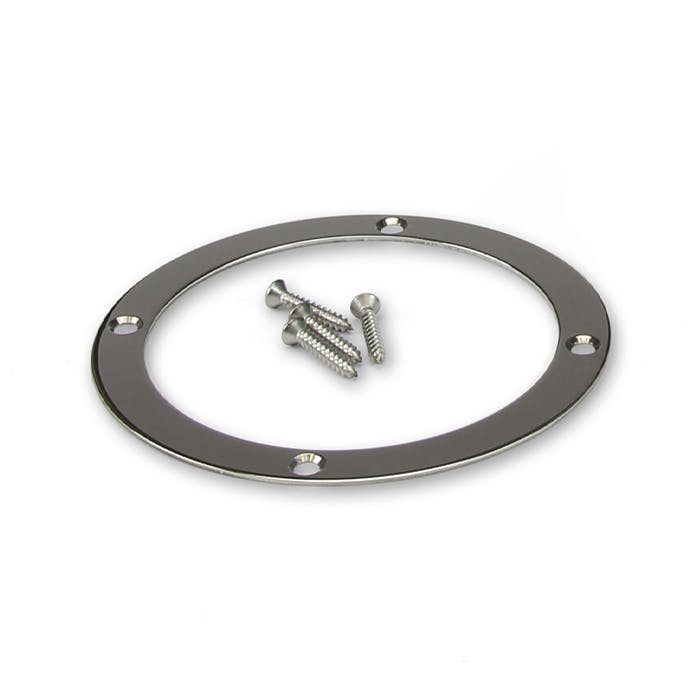 Lokar 70-SSR Round Shifter Boot Ring, Stainless
