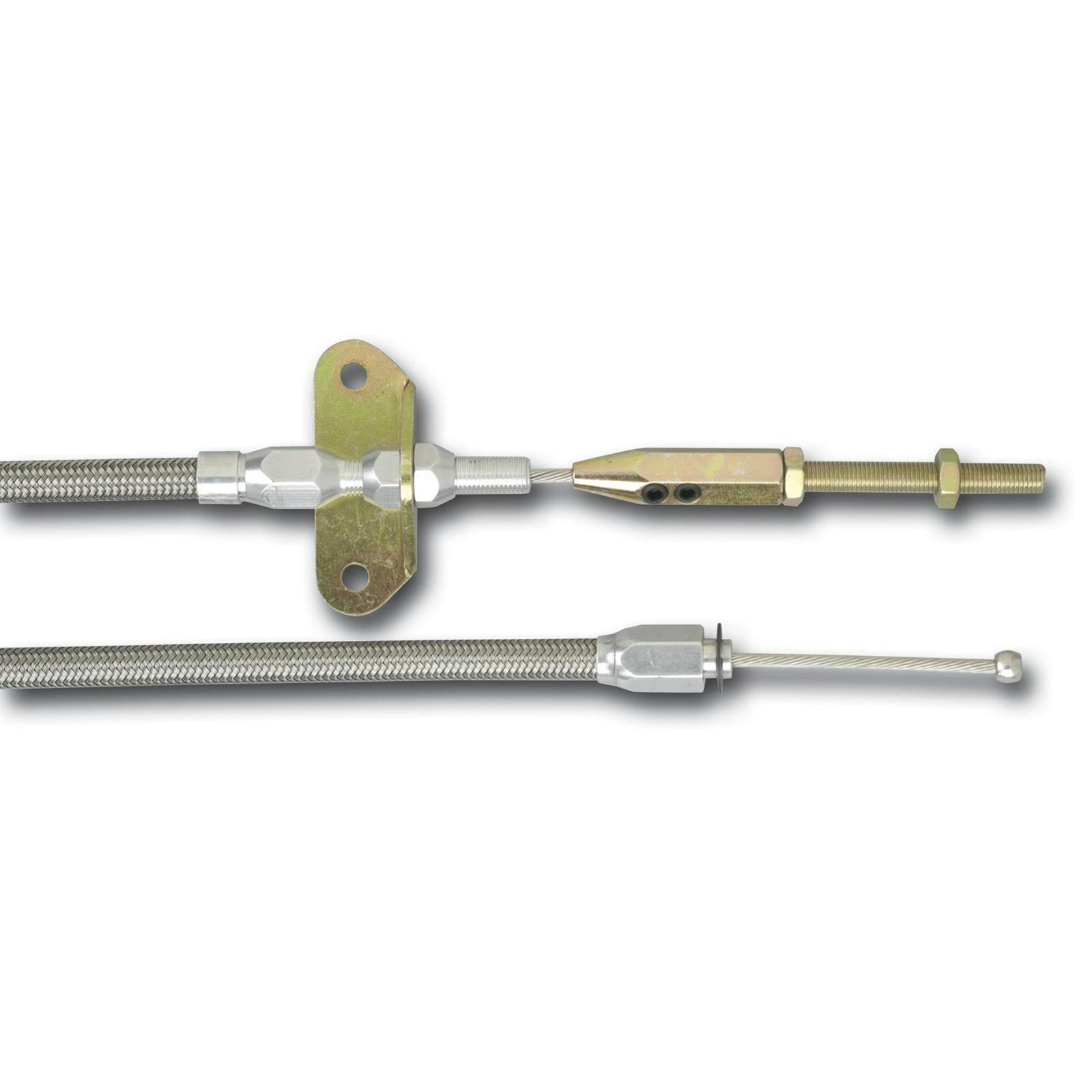 Lokar EC-8001HT Under Dash Operated E-Brake Stainless Connector Cable