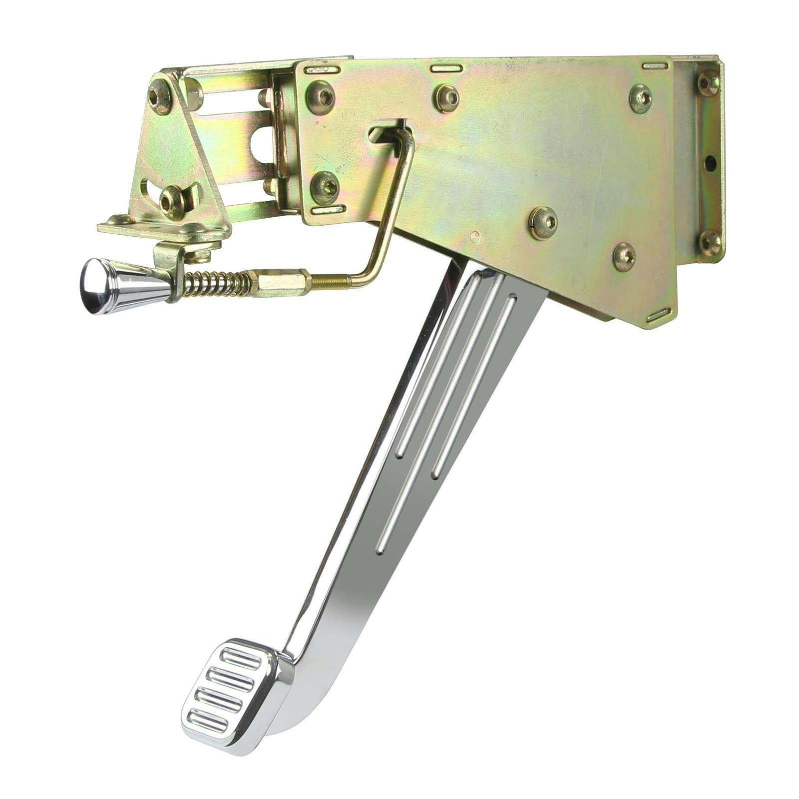 Lokar EFB-9004 Under Dash Emergency Brake Foot Pedal, Chrome