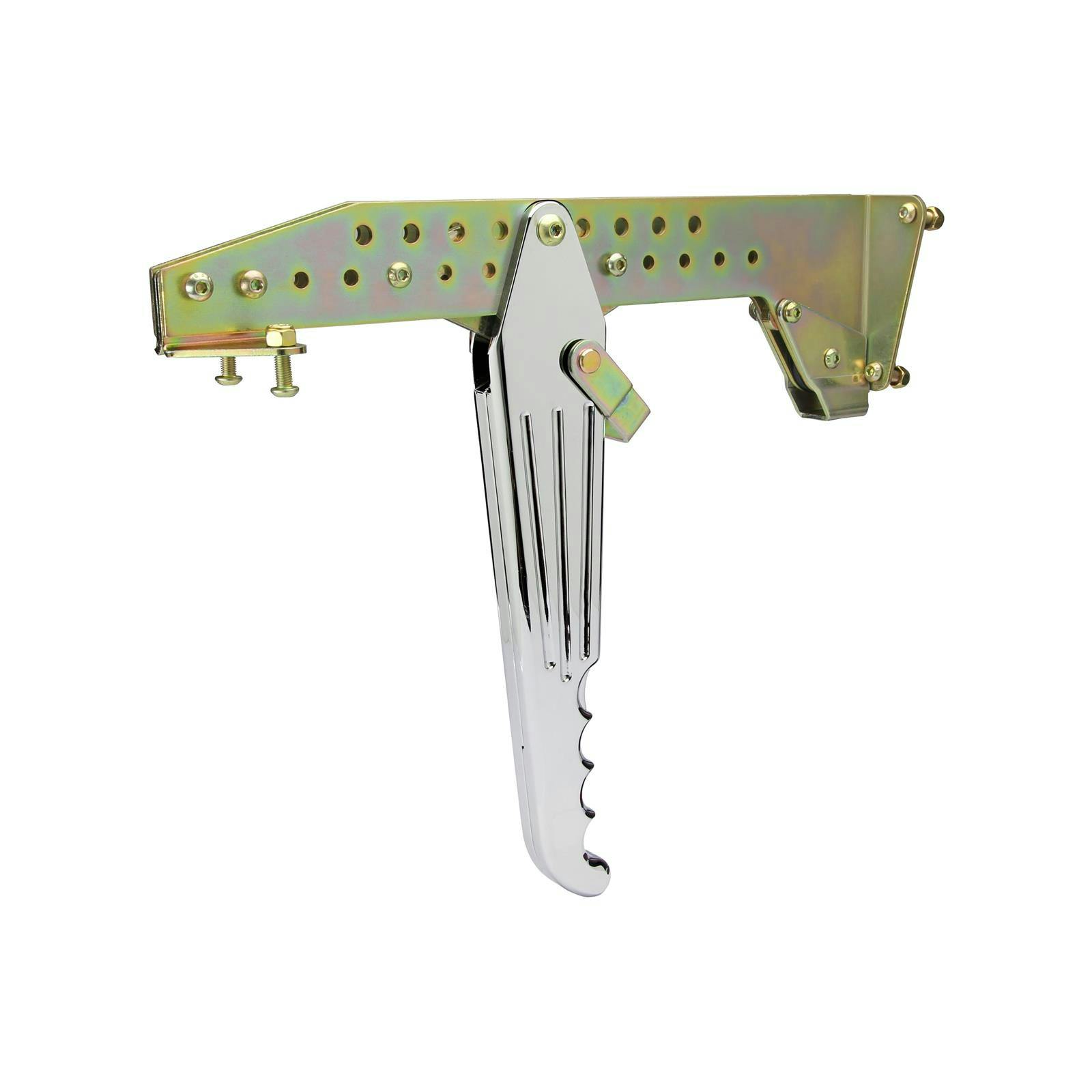 Lokar EHB-9201 Under-Dash Emergency Brake Arm, Chrome