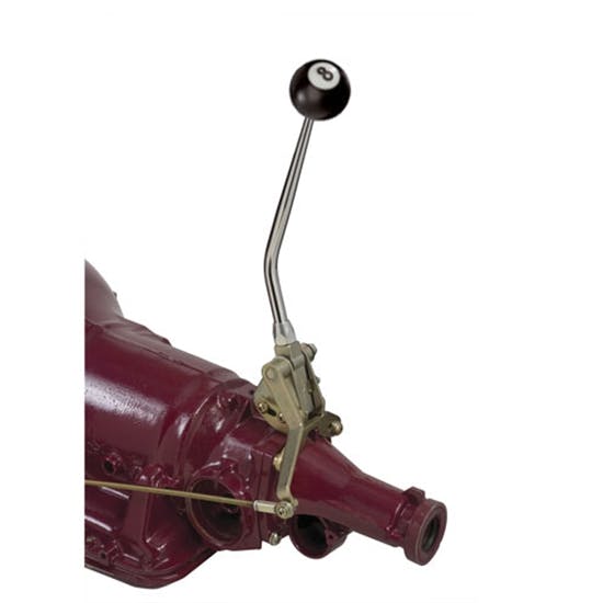 Lokar TMC4C8 Trans Shifter, Ford C-4, 12 Inch, Tailmount, 8-Ball