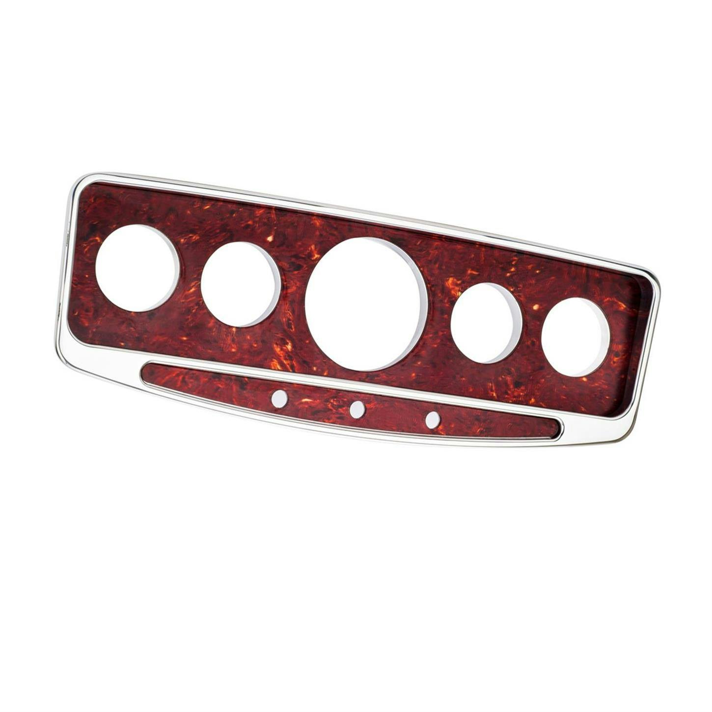 Lokar BDI-9140 Goolsby Edition 5 Gauge Dash Insert, 3-3/8 Inch, Tortoise