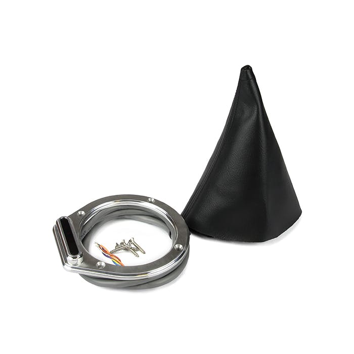 Lokar CINB-1736 Vertical Round LED Boot Indicator With Boot, Ford AOD