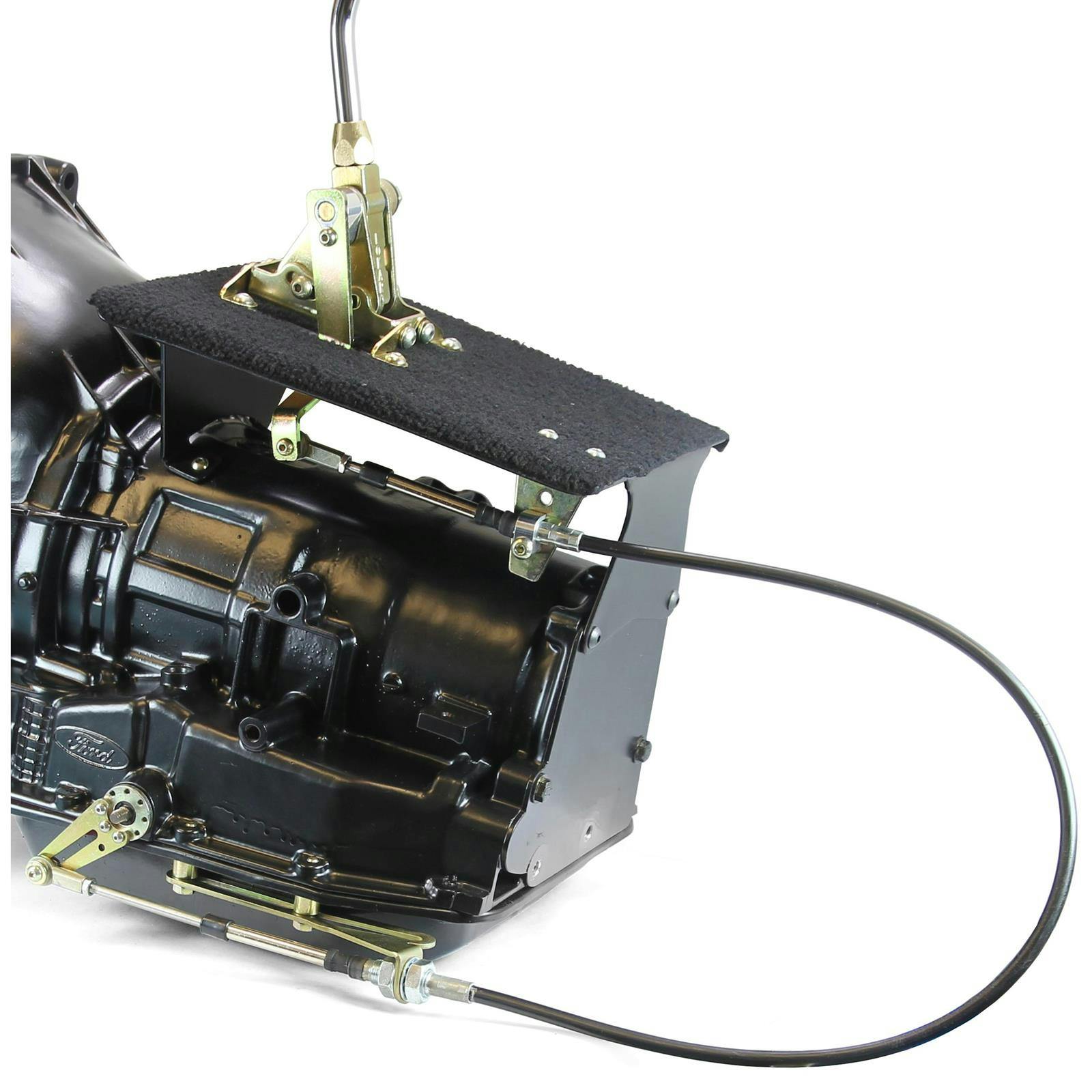 Lokar CO700EQT Cable Operated Floor Mount Shifter, 700R4, 8 Inch