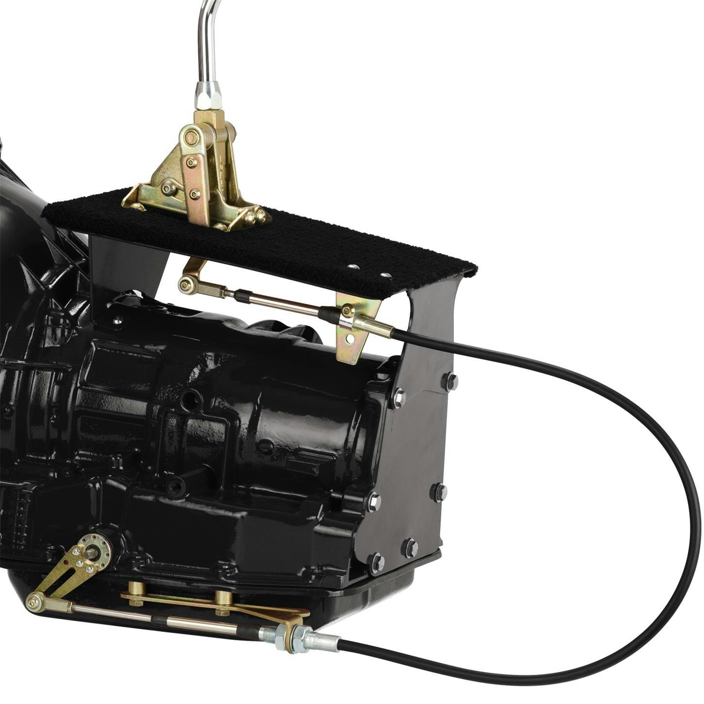 Lokar COAODCM Co Shifter, AOD Chrome 12 Inch Single Bend