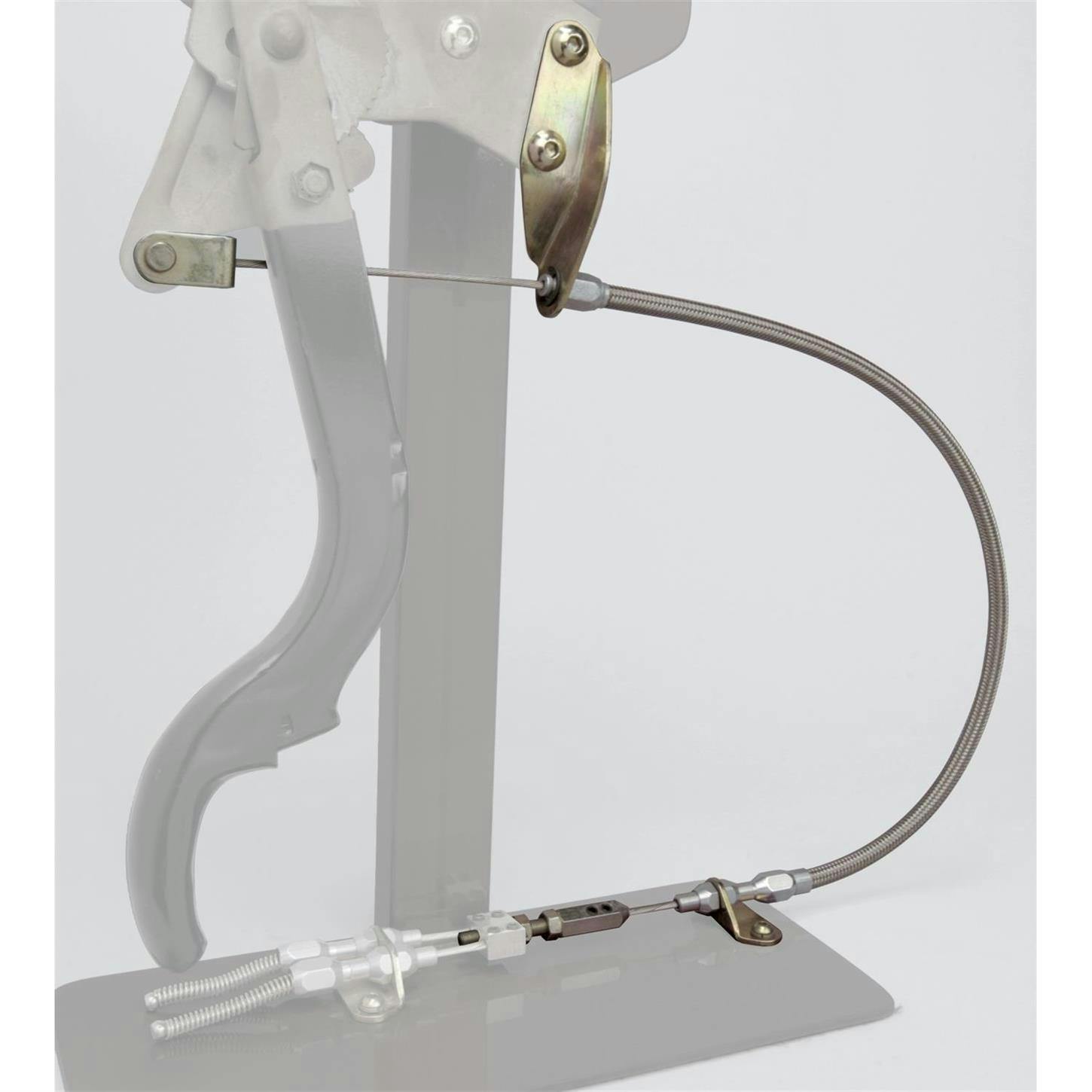 Lokar EC-8003HT E-Hand-Brake Connector Cable, 39-48 Chevy, Stainless