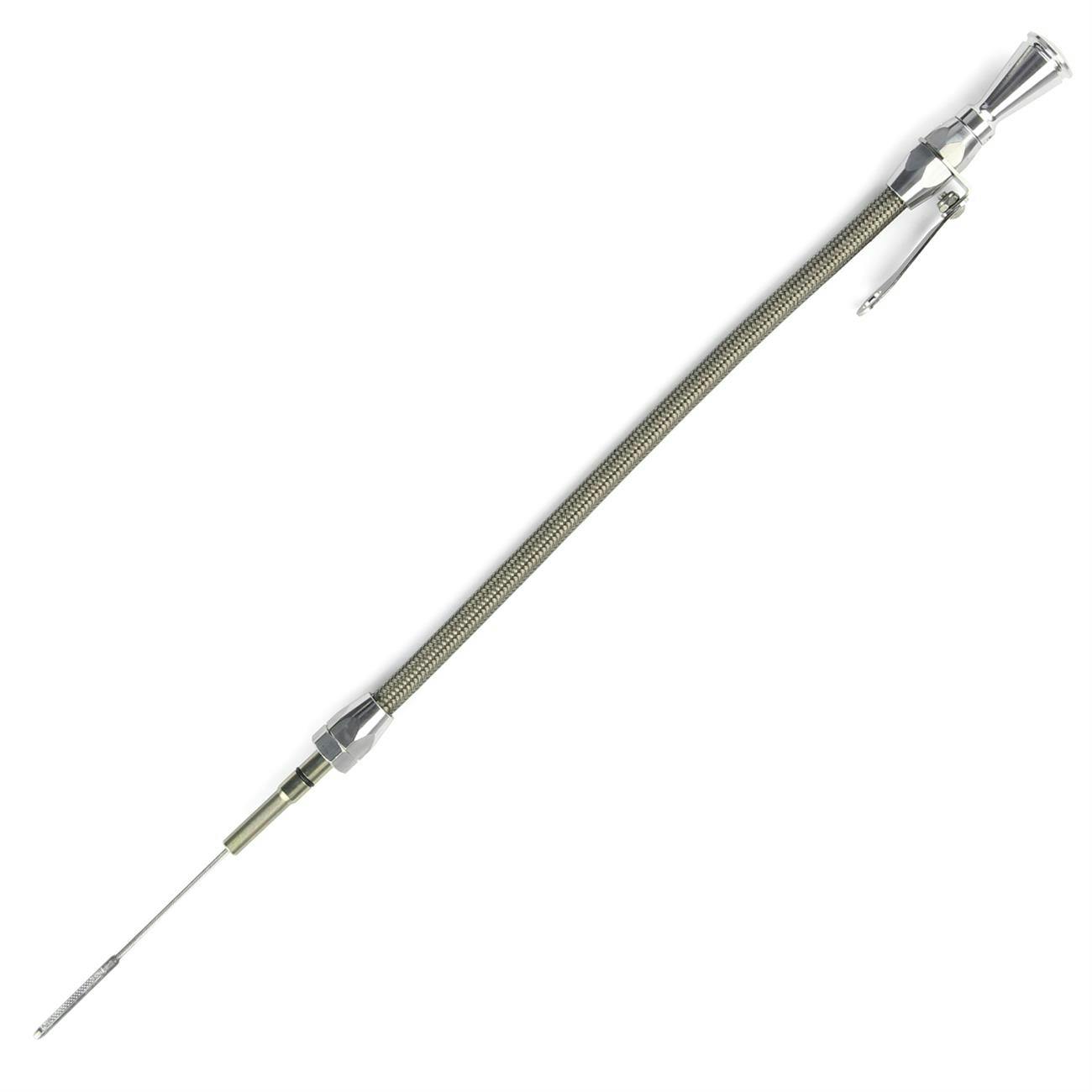 Lokar ED-5021 Flex Eng Dipstick, LS1, Truck, 1999-Up w/Tri Y Header