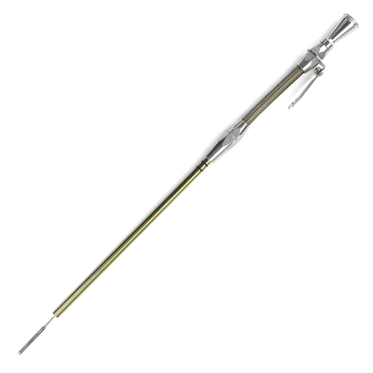 Lokar ED-5023 Flexible Engine Oil Dipstick, 69-74 Ford 351C, Stainless
