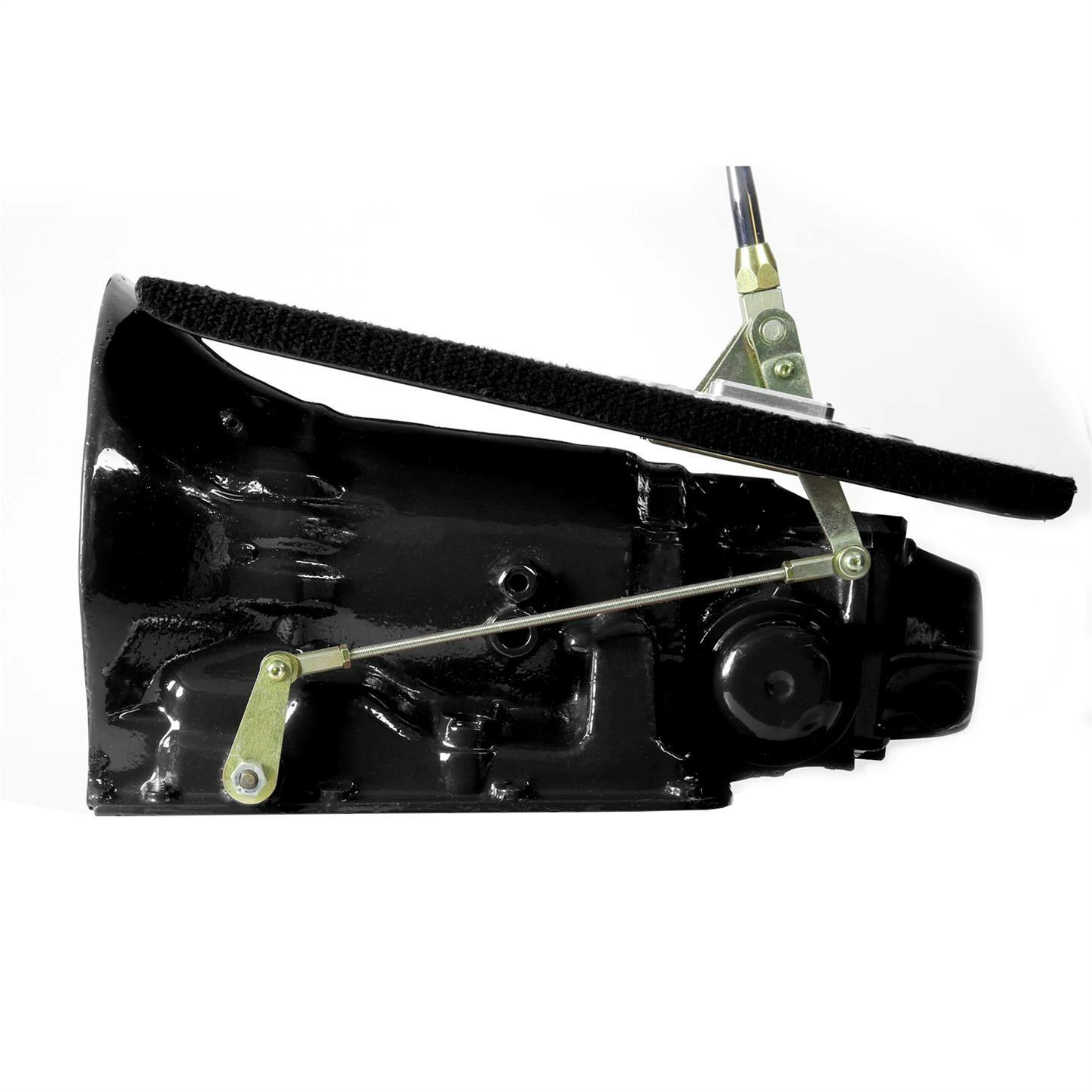 Lokar FM400BN8 Fm Shifter, GM Th400 Chrome 16 Inch Double Bend