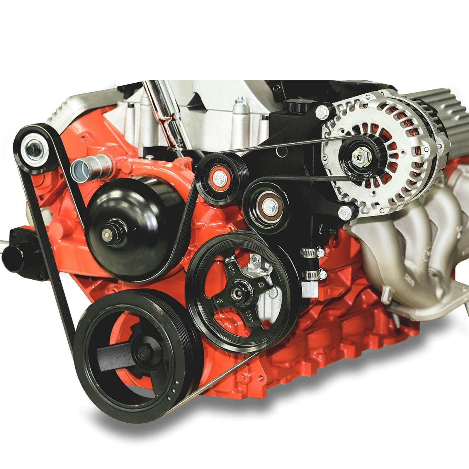 LS Classic Series GMLS5010B F-Body Accessory Drive Kits, PS/No-AC