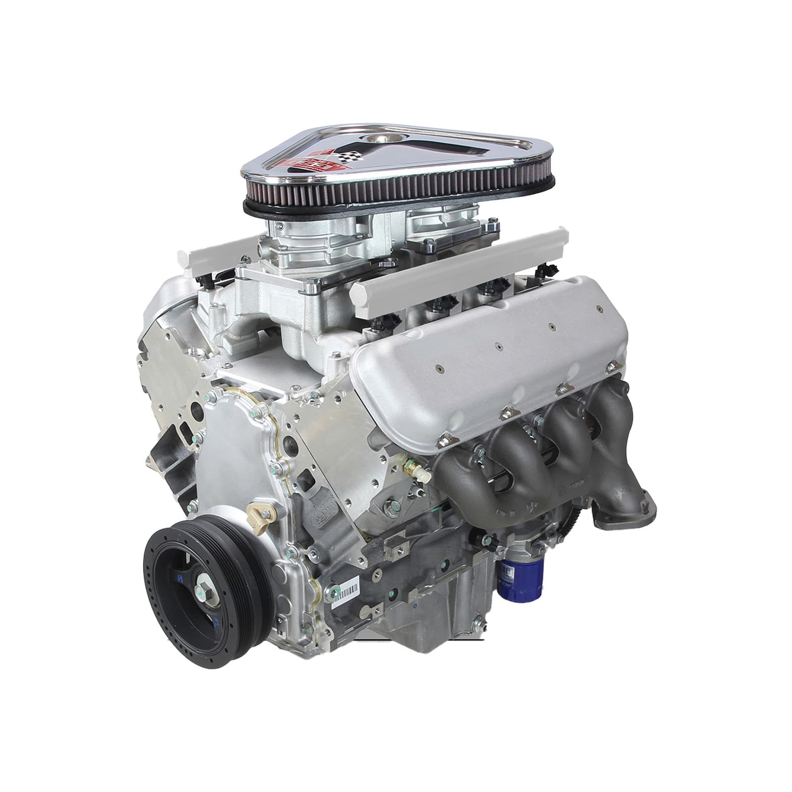 LS Classic GMLS9013 LS3 Tri-Power Crate Engine Unpainted Cast BBC