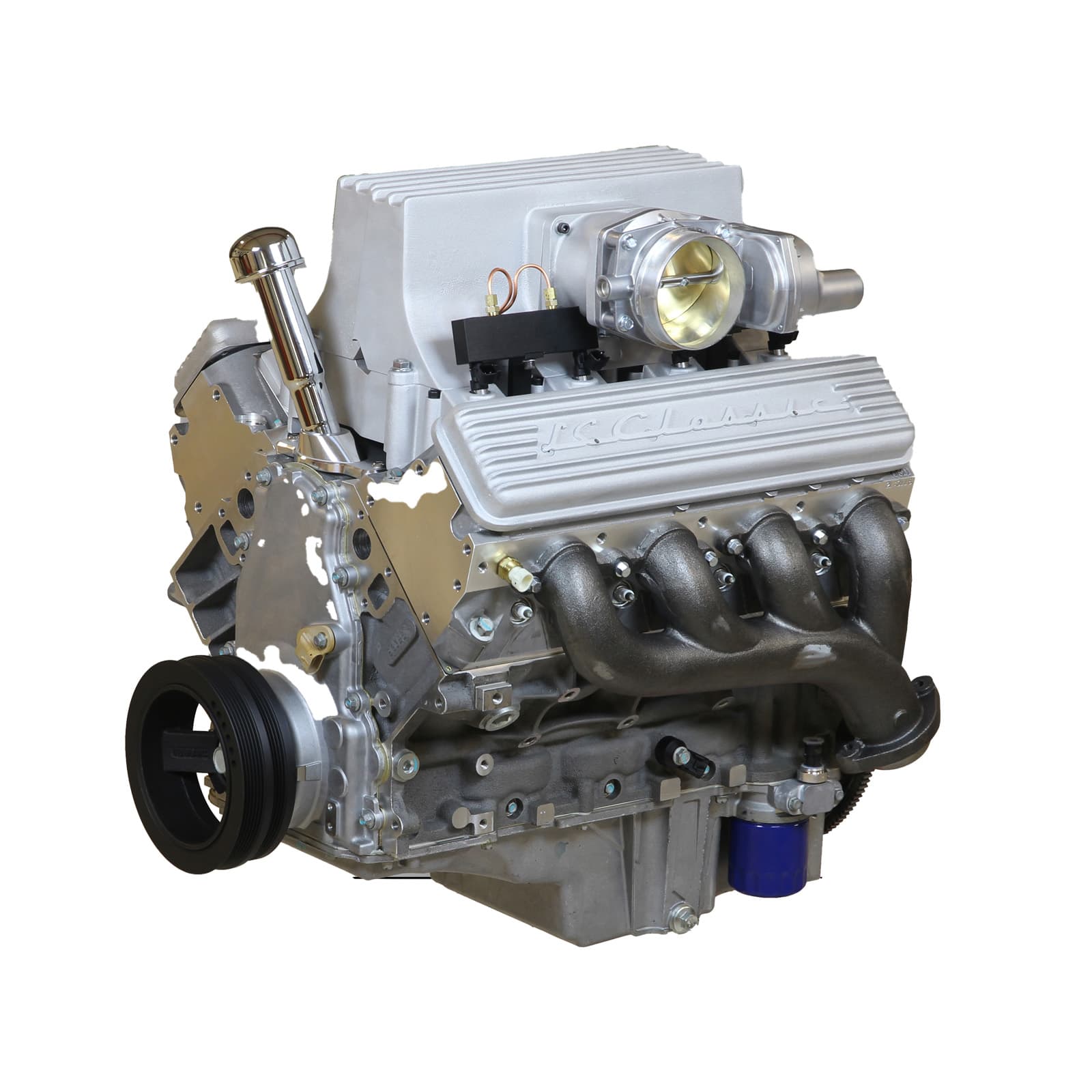 LS Classic GMLS9016 LS3 57 Fuelie Crate Engine Unpainted Cast SBC