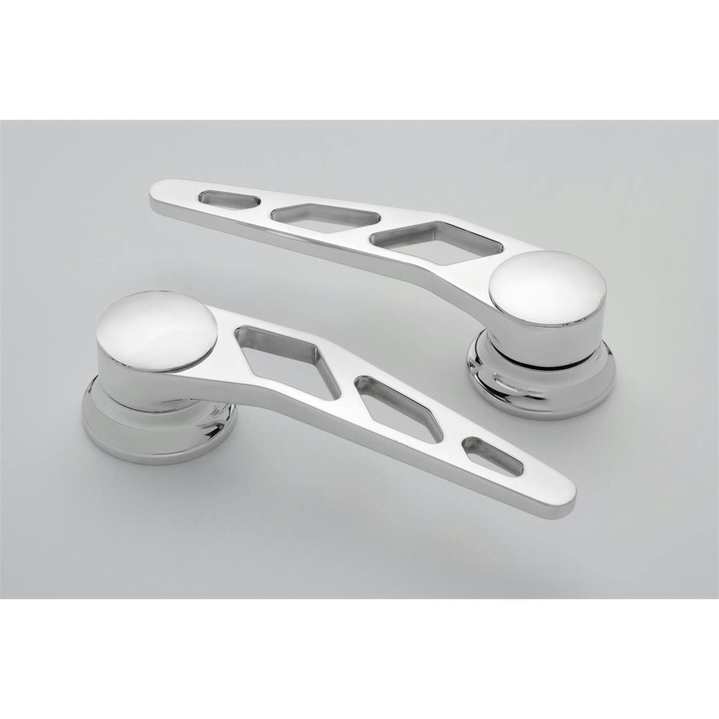 Lokar IDH-2011 Polished Billet Alum Door Handles, Ford Pre-1949, Pair