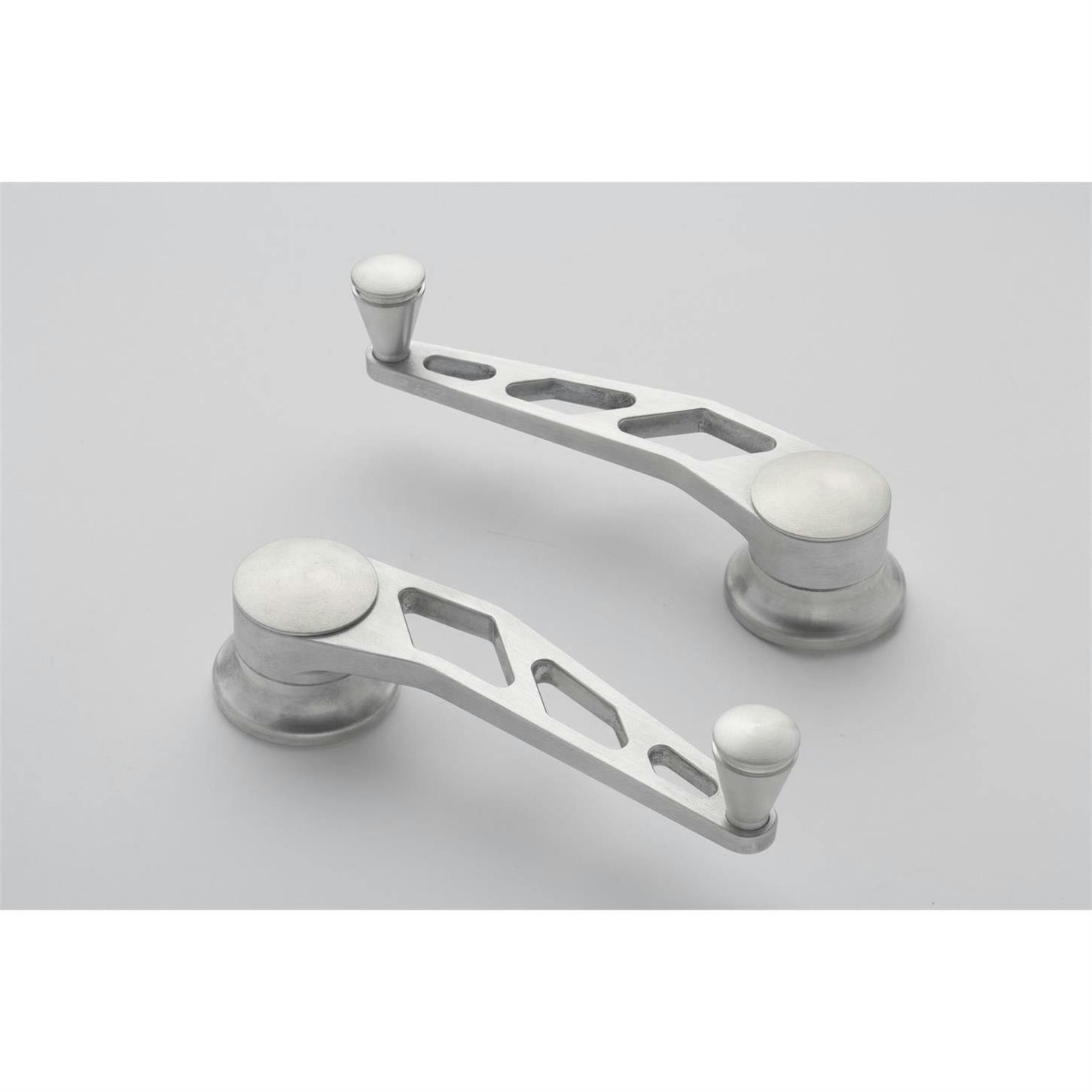 Lokar IDH-2016 Brushed Billet Alum Window Cranks, Ford Pre-1949, Pair