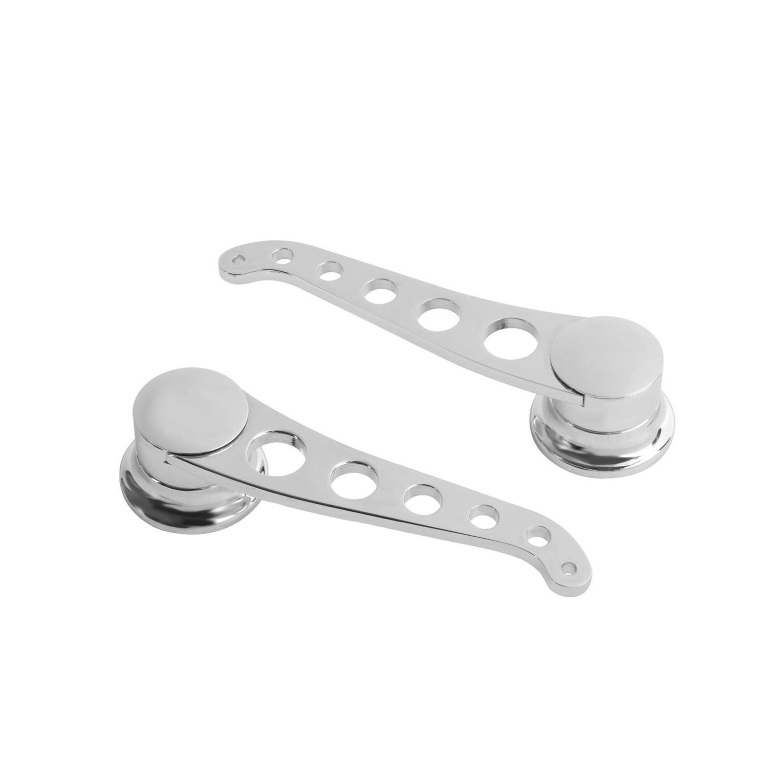 Lokar IDH-2025 Lakester Chromed Steel Door Handles, GM/Ford 1949-Up