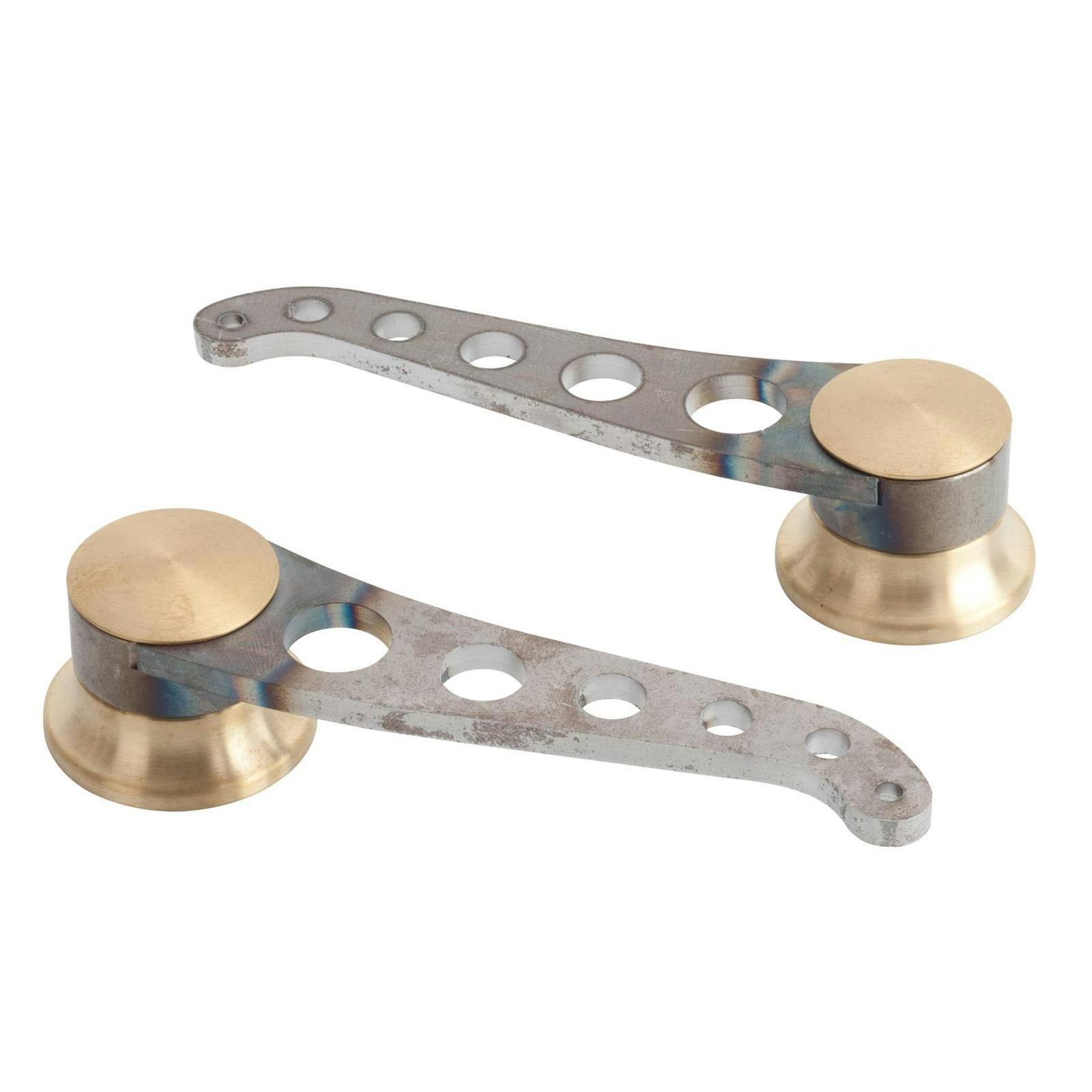 Lokar IDH-2027 Lakester Steel Door Handles, GM Pre-1949, Pair, Raw