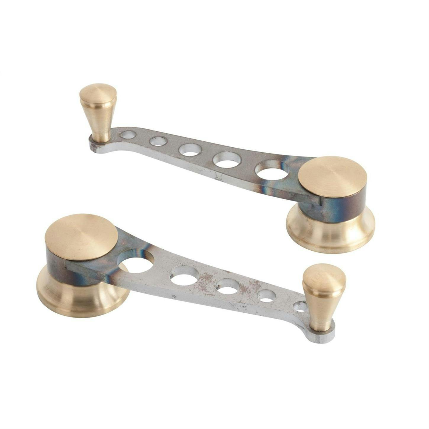 Lokar IDH-2033 Lakester Steel Window Cranks, GM Pre-1949, Pair, Raw