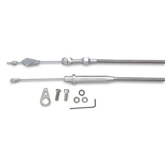 Lokar KDP-2700TP Polished Tuned-Port 700-R4 Hi-Tech Kickdown Cable Kit