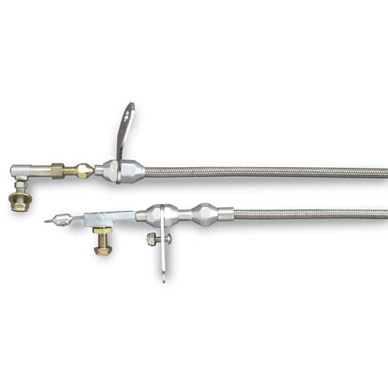 Lokar KDP-2727HT Polished Chrysler 727 Hi-Tech Kickdown Cable Kit