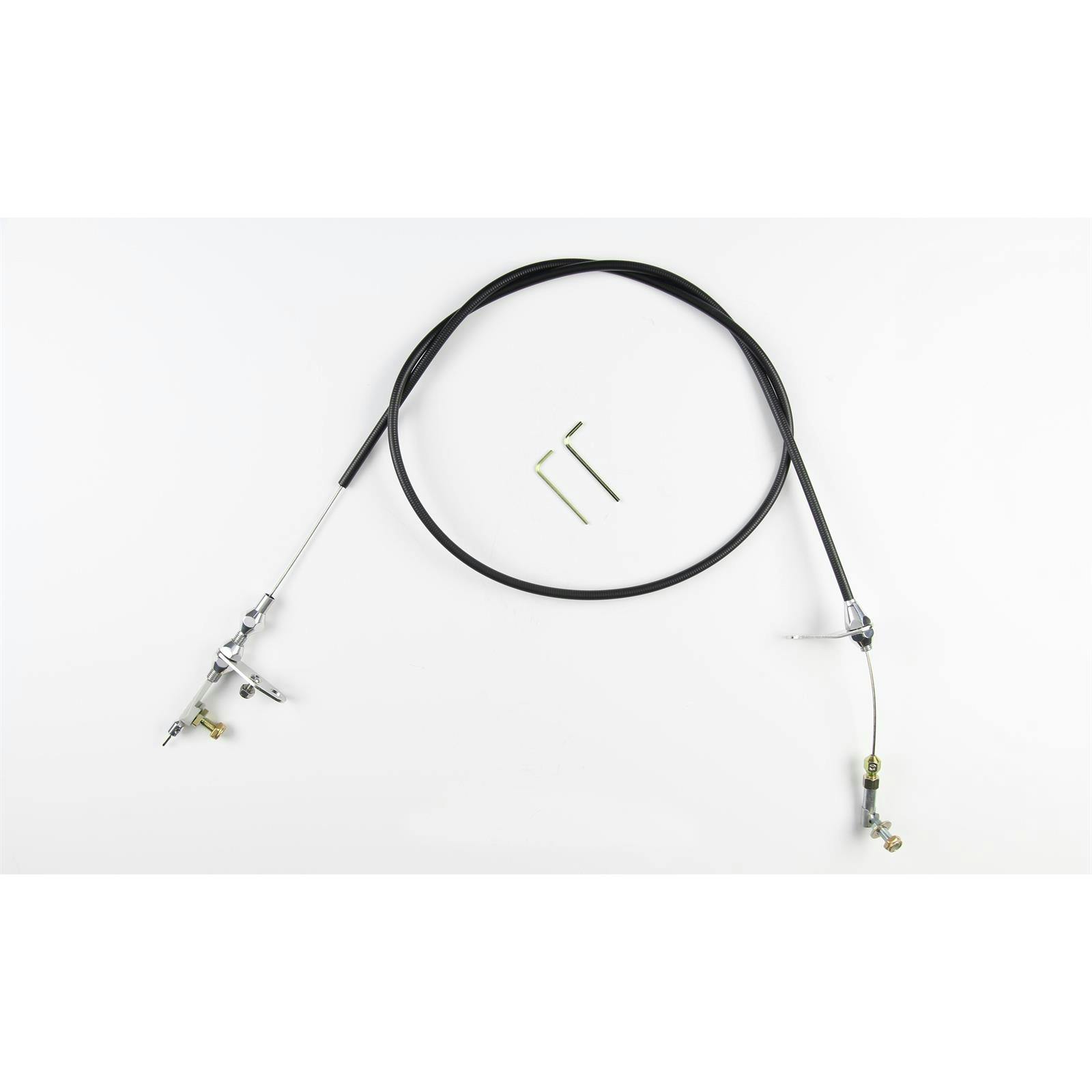 Lokar KDP-2904U Polished Chrysler 904 Universal Kickdown Cable Kit