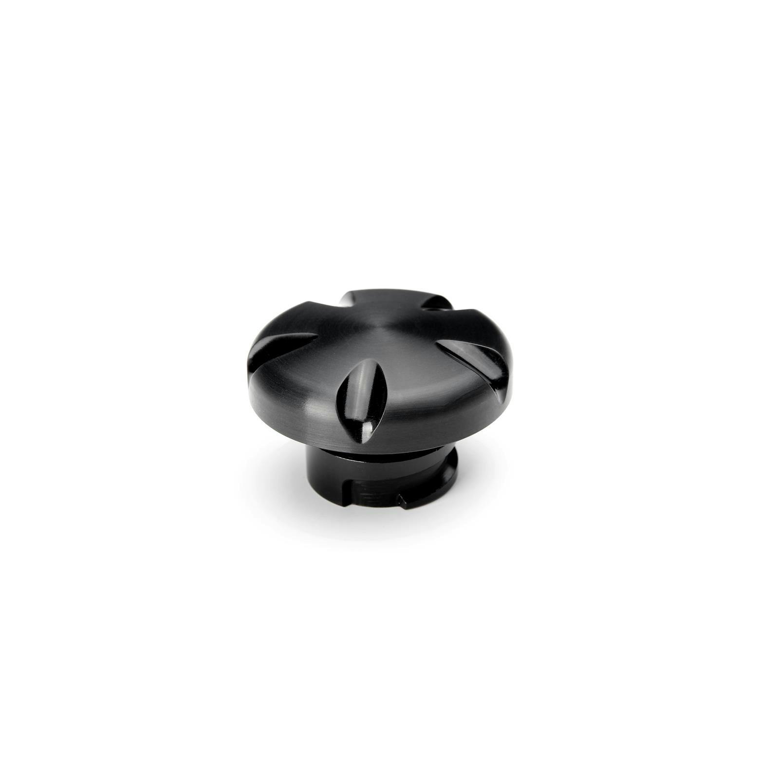 Clayton Machine LSO-01-B LS Groove Oil Cap, Billet Alum., Black