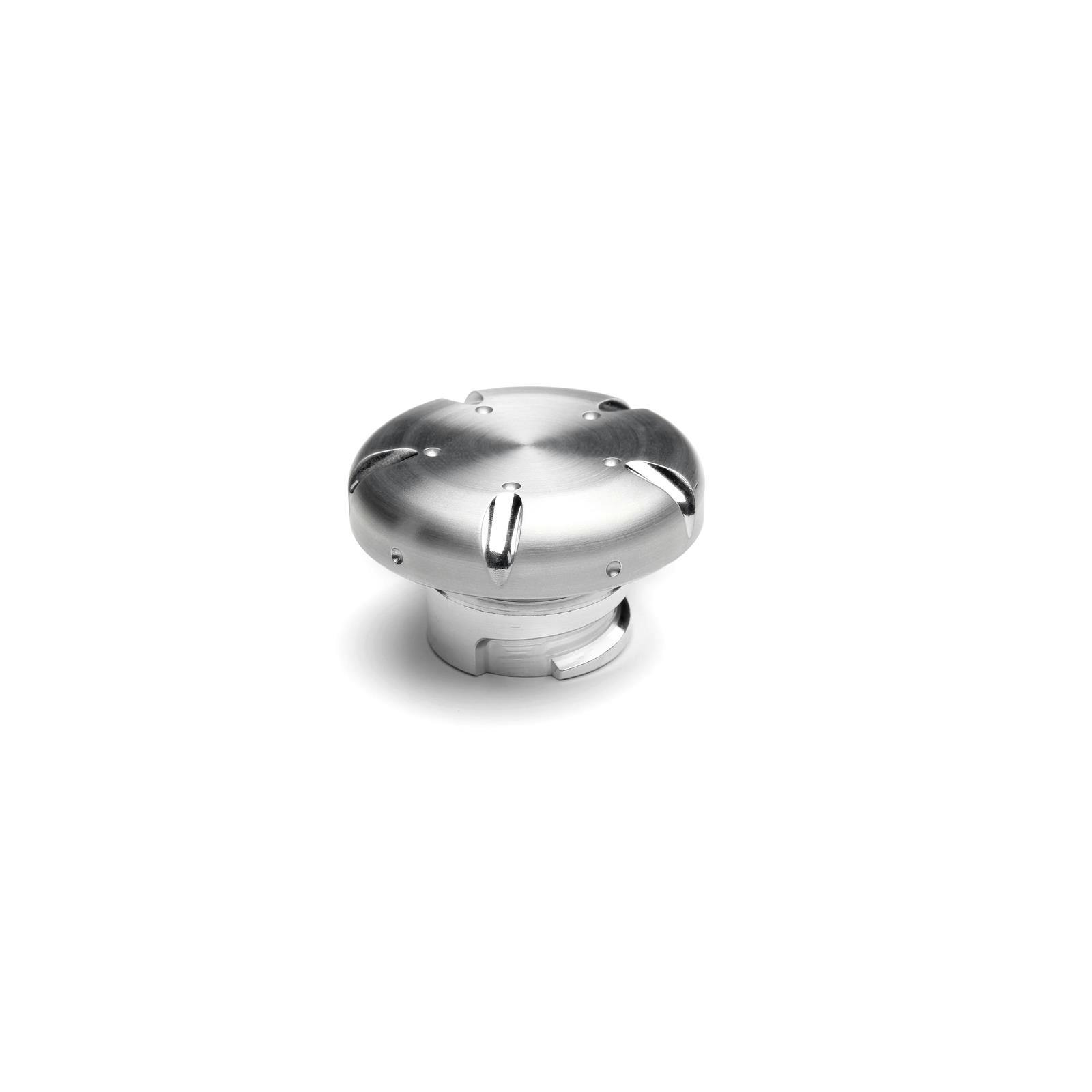 Clayton Machine LSO-02 LS Dished Oil Cap, Billet Alum., Brushed