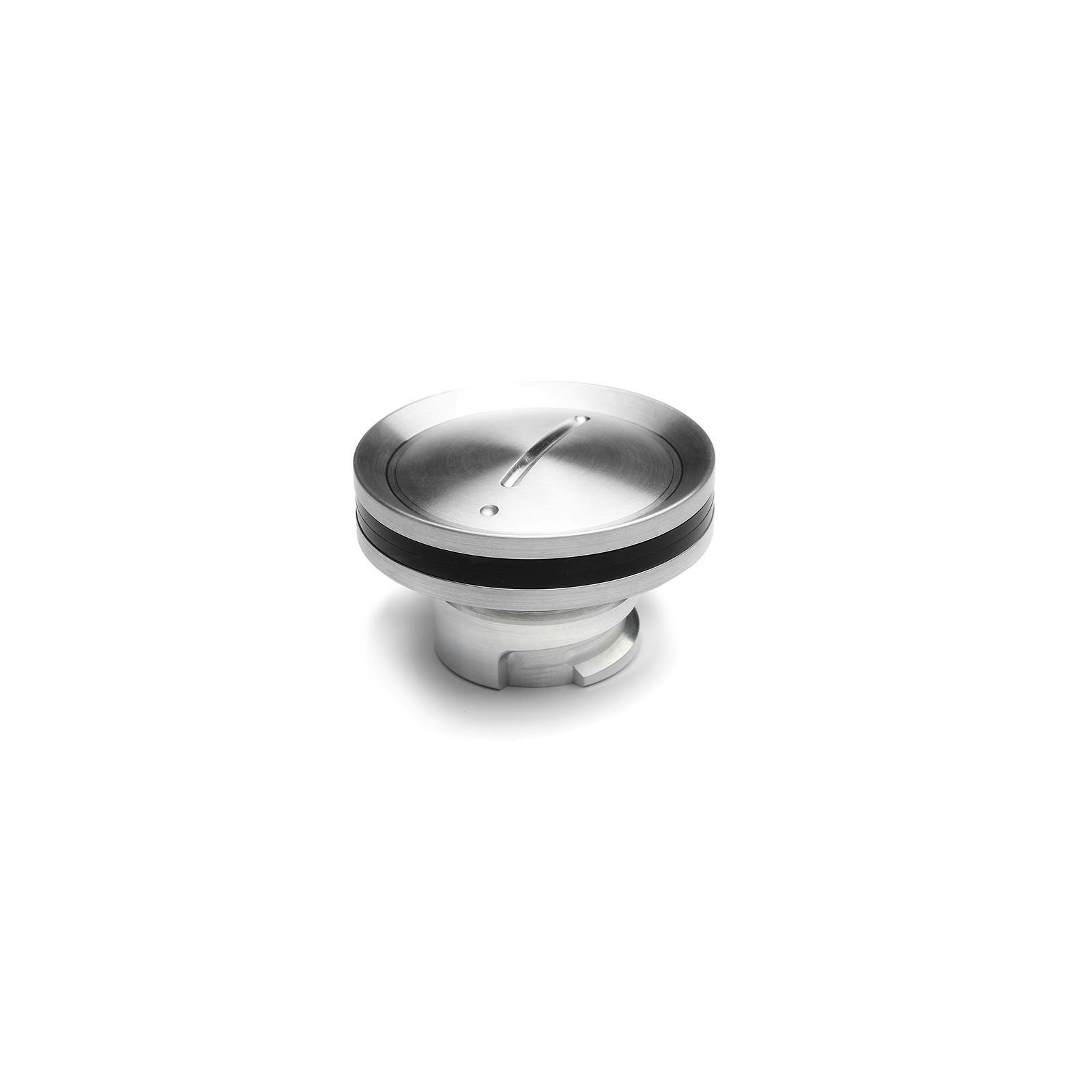 Clayton Machine LSO-03 LS Modern Oil Cap, Billet Alum., Brushed