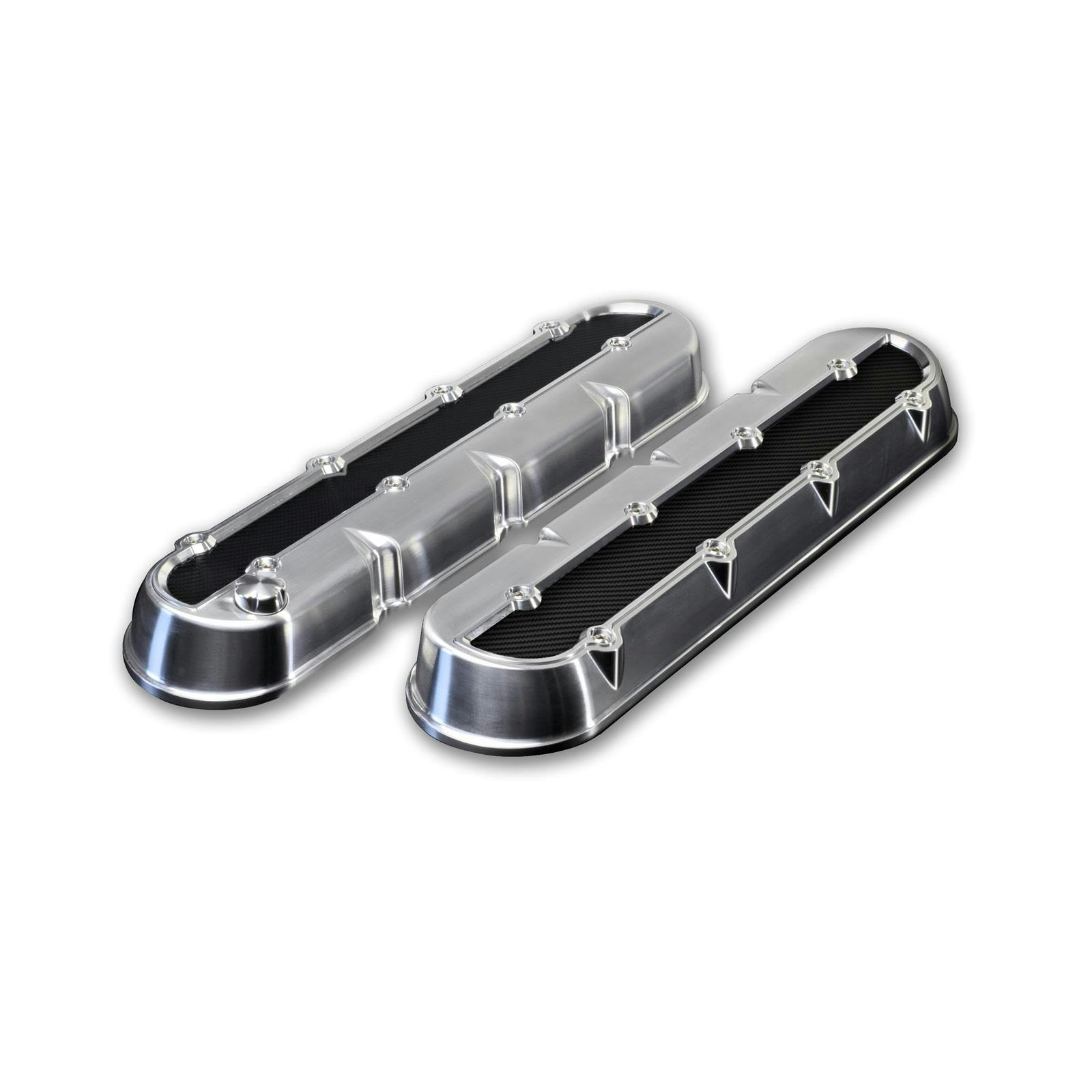 Clayton Machine LSV-01 LS Valve Covers, Billet Alum, Machined