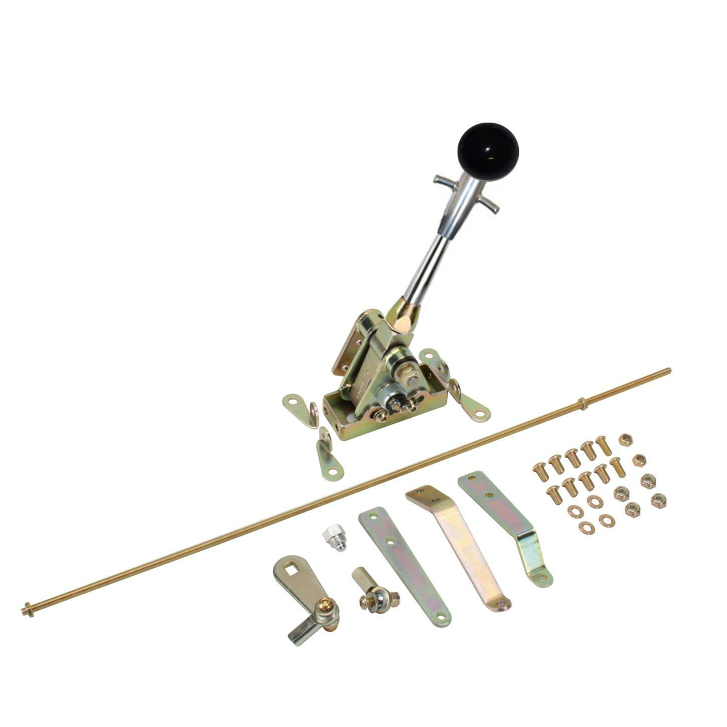 Speedway/Lokar 6 Inch Straight Muscle Car Shifter, TH350/TH400