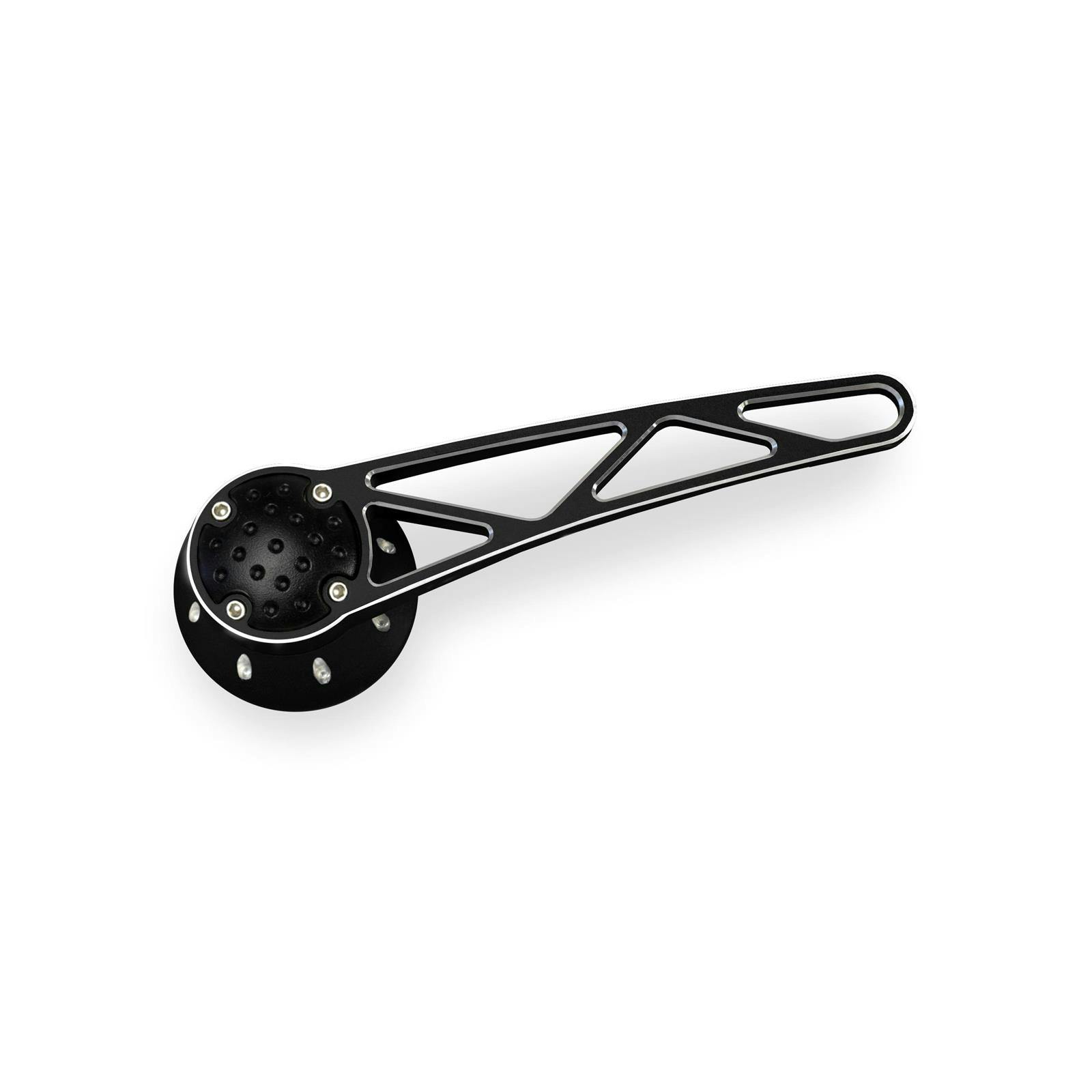 Clayton Machine PT-402 Truss Door Handle, Black Anodized, Pre 49