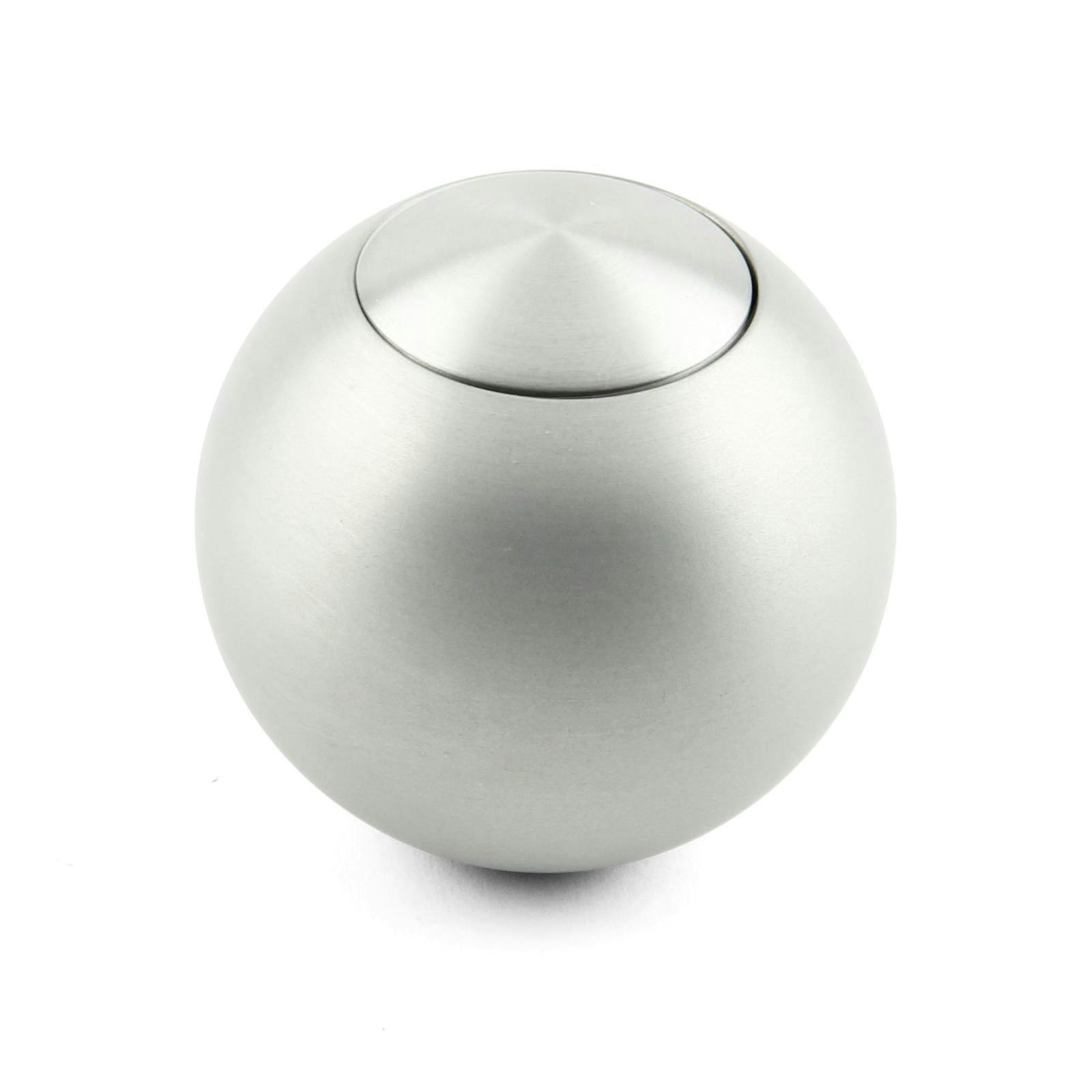 Lokar SK-6920 Auto Trans 2 Inch Round Shifter Knob, 3/8 In.-24, Button