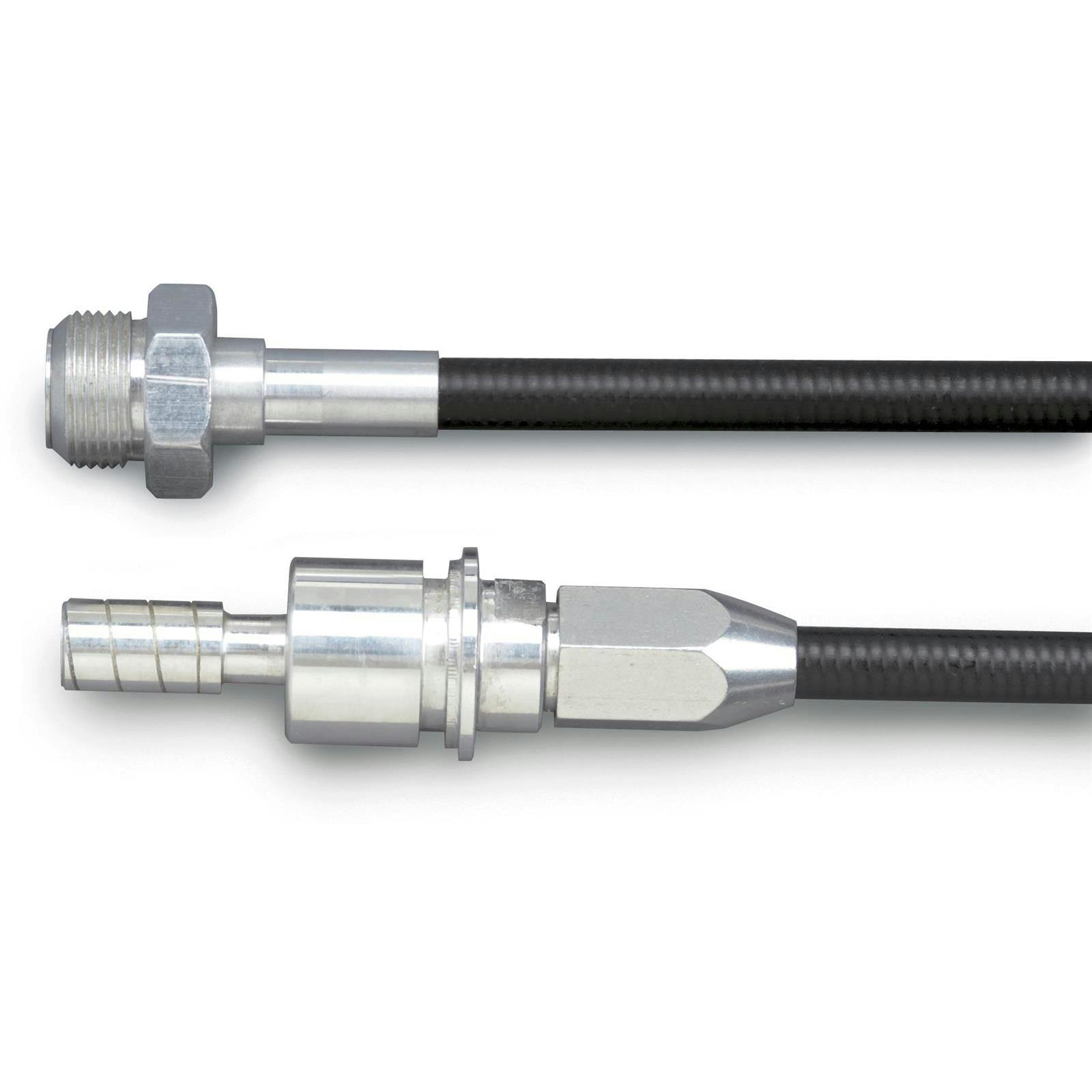 Lokar SP-1506U Early Ford Speedo Cable Kit w/Ford End, Black Housing