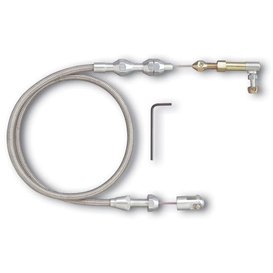 Lokar TC-1000HT60 Hi-Tech Throttle Cable Kit, 60 Inch, Stainless