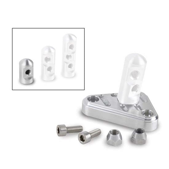 Lokar TCB-40TP1 Tuned-Port Billet Aluminum Bracket w/Single Stud