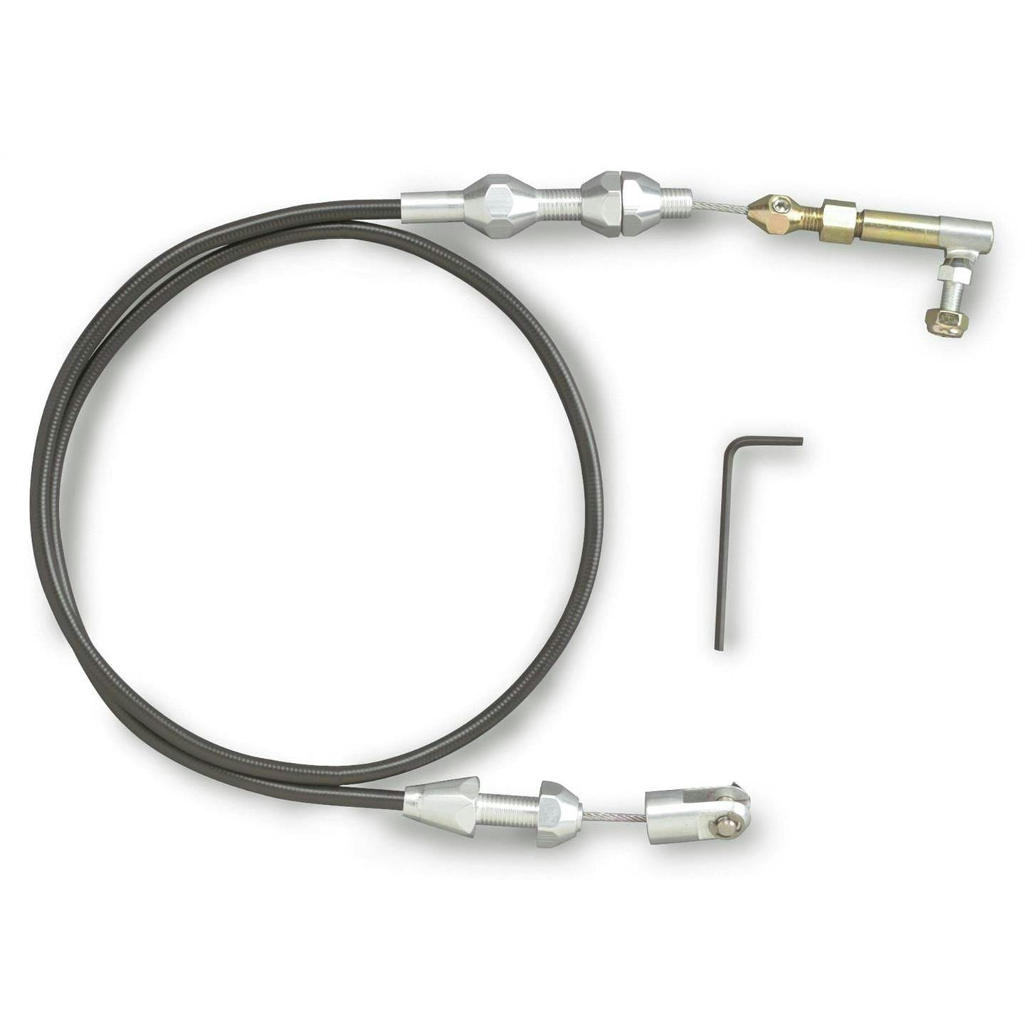 Lokar TCP-1000U Polished Universal 24 Inch Throttle Cable