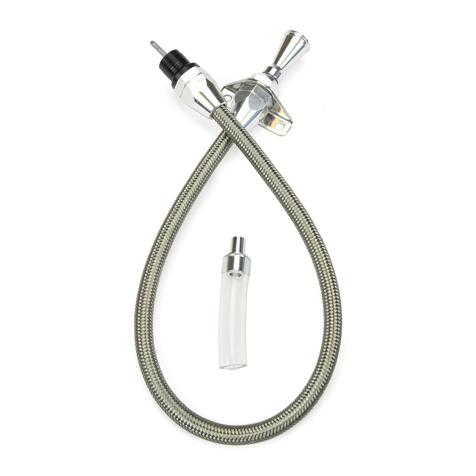 Lokar TD-3AODFM36 Hi-Tech Trans Dipstick, Ford AOD/4R70W, Firewall Mnt