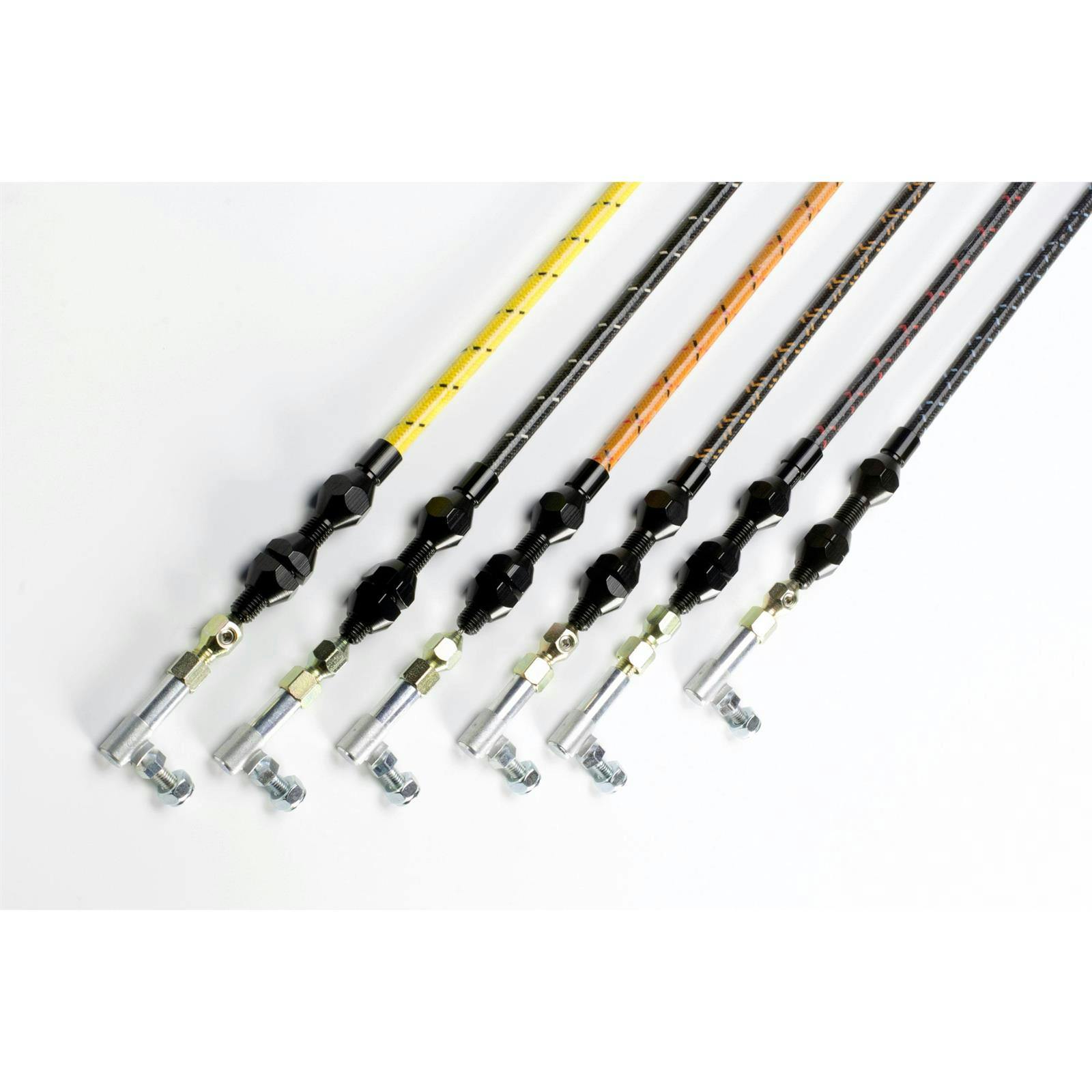 Lokar VS-100LS1648 Vintage Series LS1 Throttle Cable, Lemon/Blk