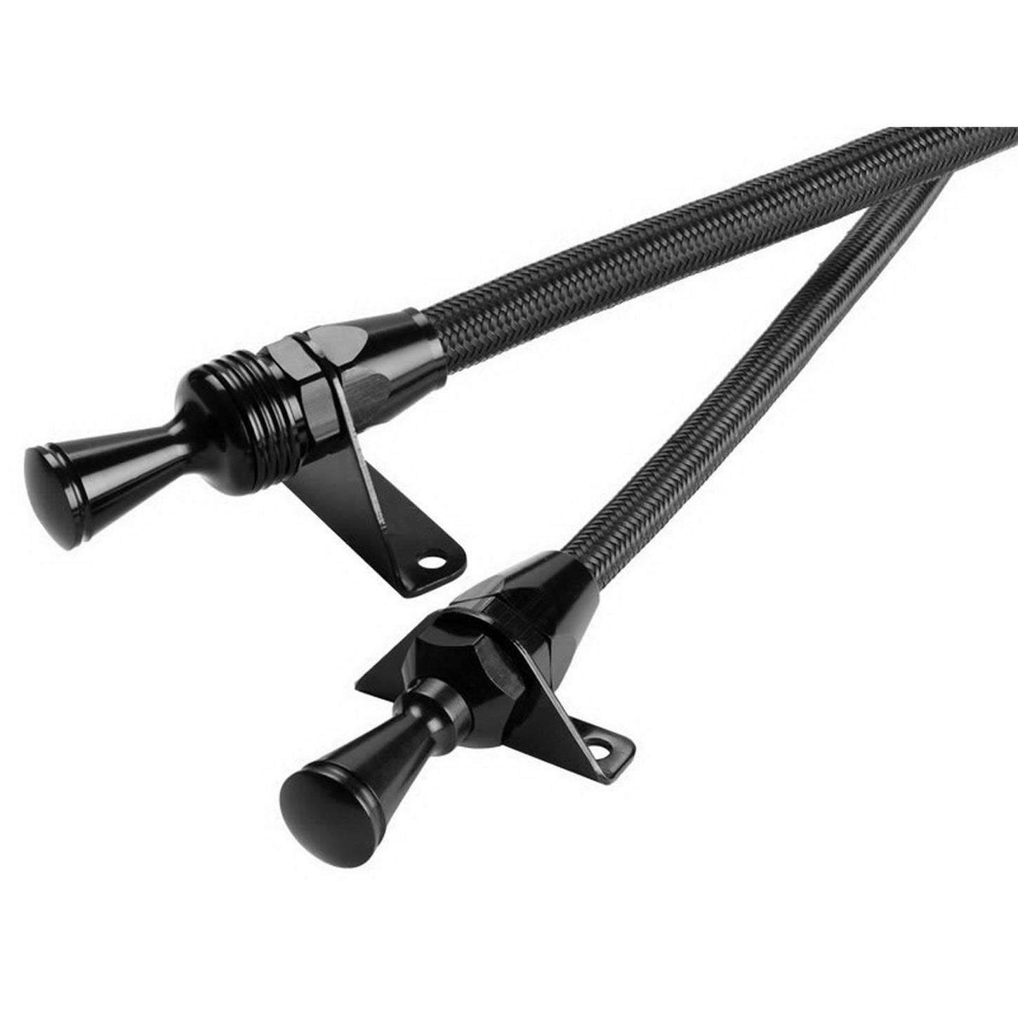Lokar X1209137 Black, Direct Mount Trans Dipstick For C-6