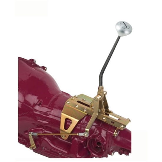 Lokar CM4L60ECXM Midnight Series Trans Shifter, GM 4L60E, 12 Inch