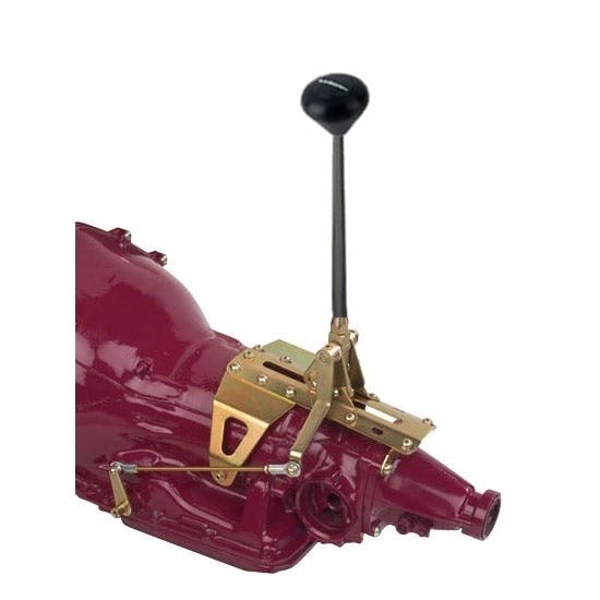 Lokar CM4L60EFXMB Midnight Series Trans Shifter, GM 4L60E, 6 Inch