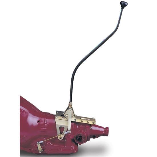 Lokar CM4L60ER2XMB Midnight Shifter, 4L60E, 32, Double 6 Bolt