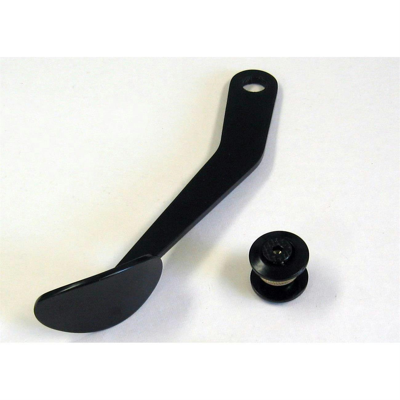 Lokar XDBW-6070 Midnight Series Drive-by-Wire Spoon Throttle Pedal