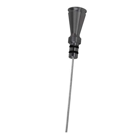 Lokar XED-5000ESB Midnight Series Engine Dipstick, Small Block Chevy