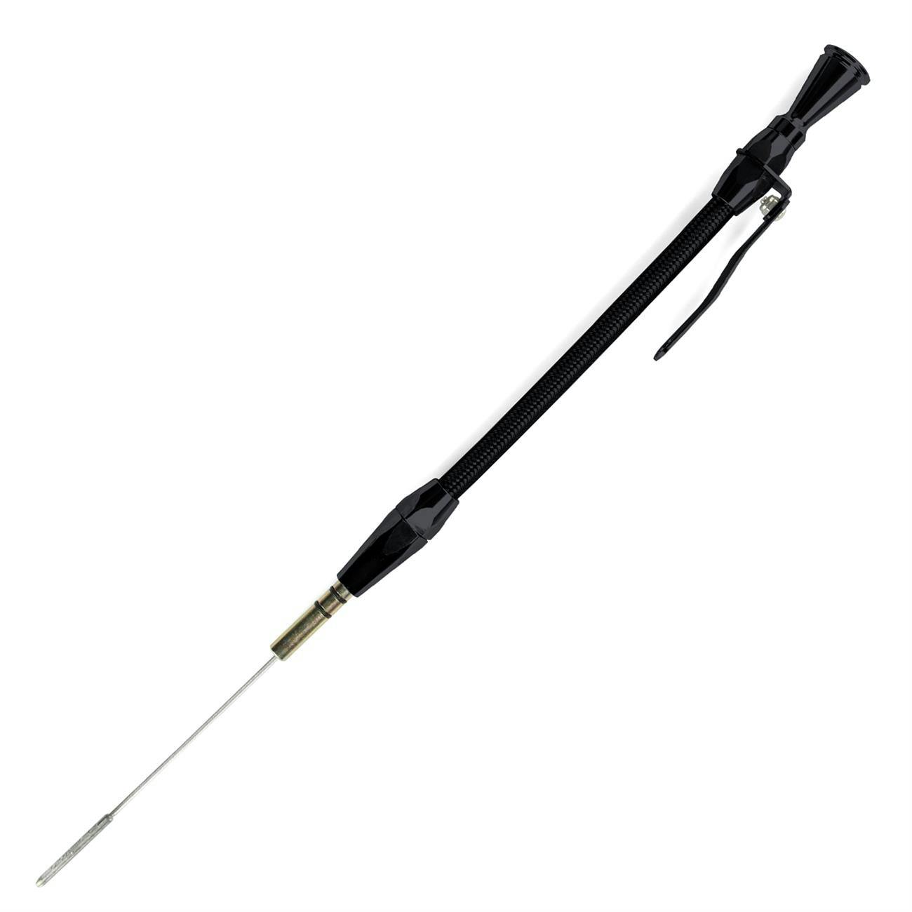 Lokar XED-5004 Midnight Series Flexible Engine Dipstick, 302/5.0L Ford