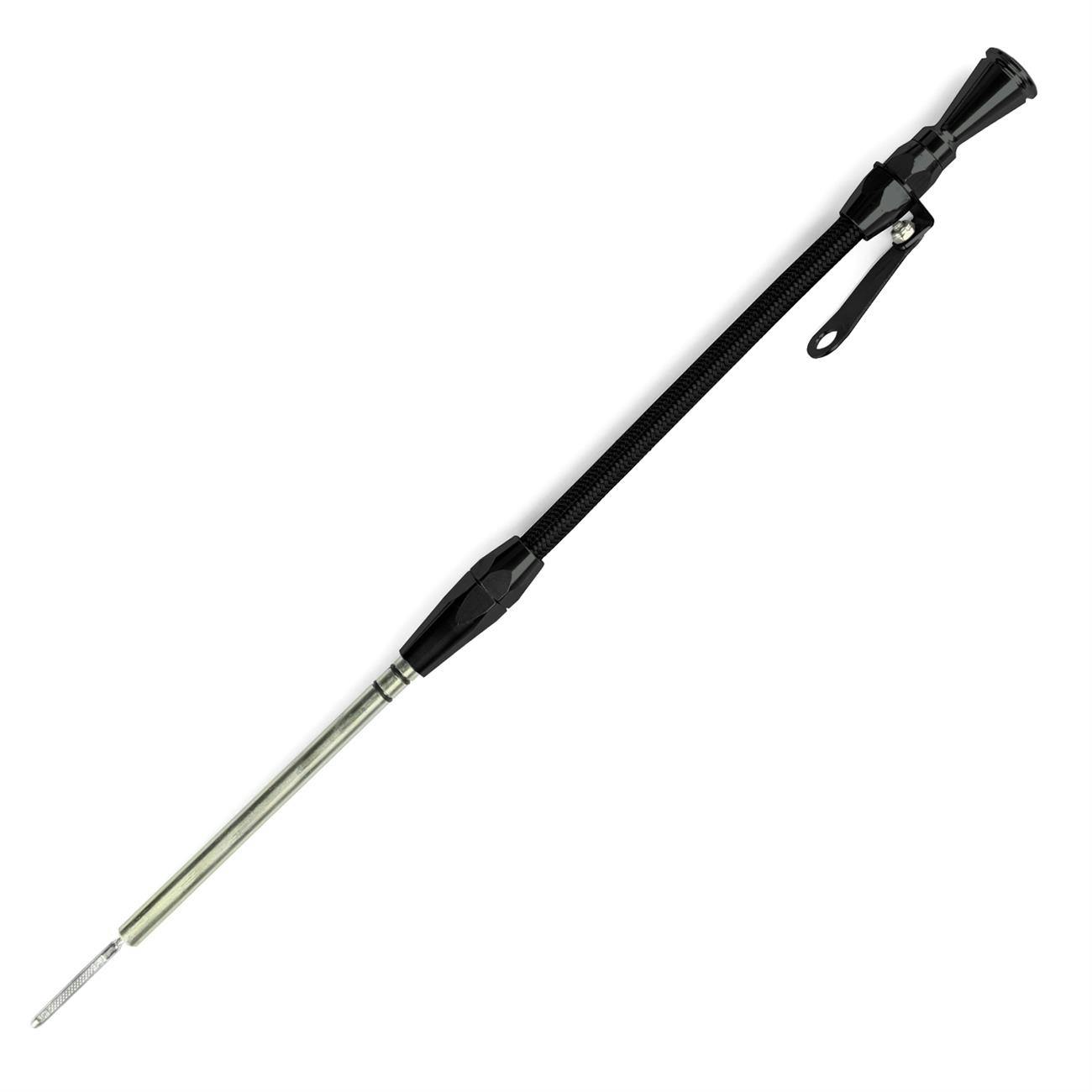 Lokar XED-5009 Midnight Series Engine Dipstick, 350 GM Vortec Ramjet