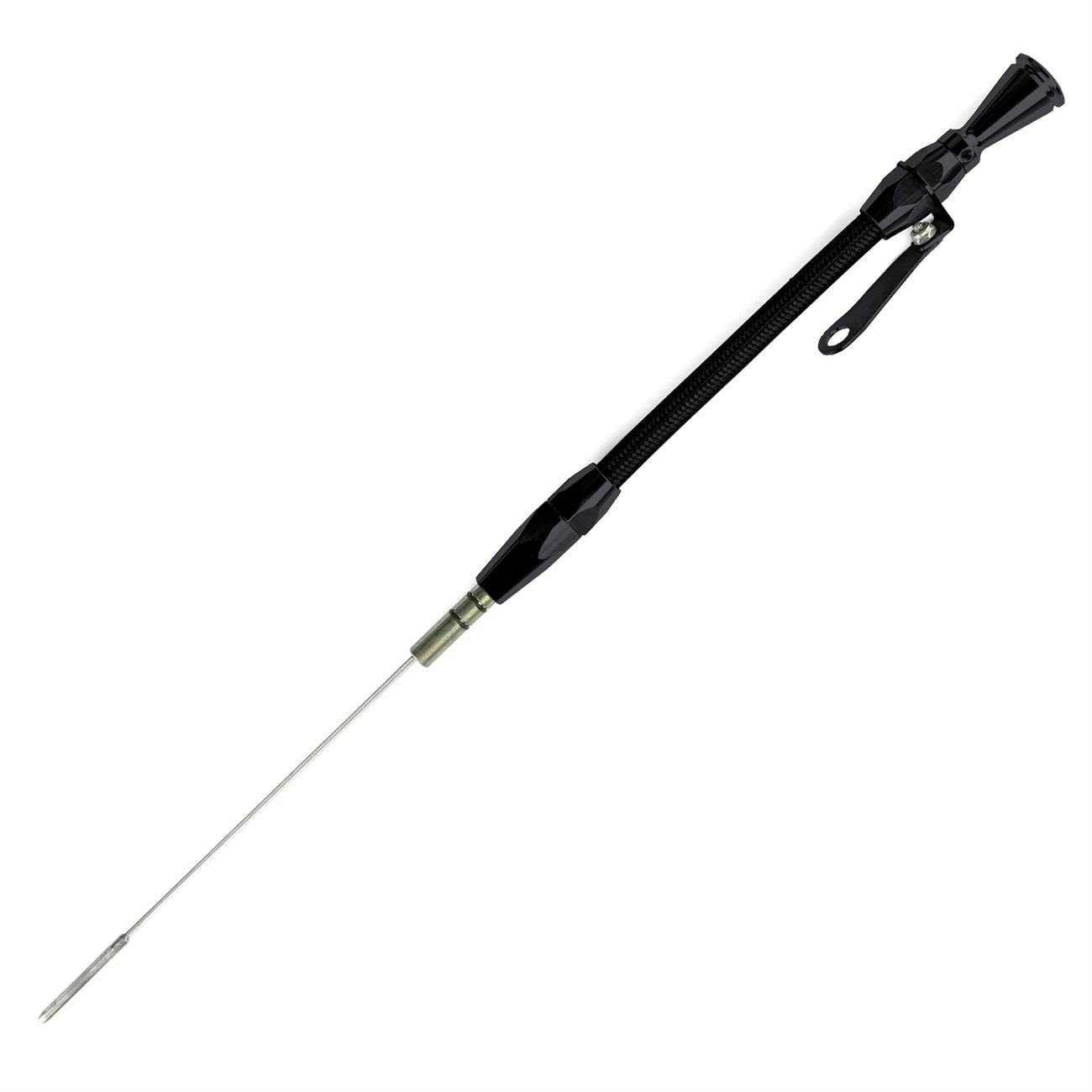 Lokar XED-5010 Midnight Series Flexible Engine Dipstick, 289/302 Ford