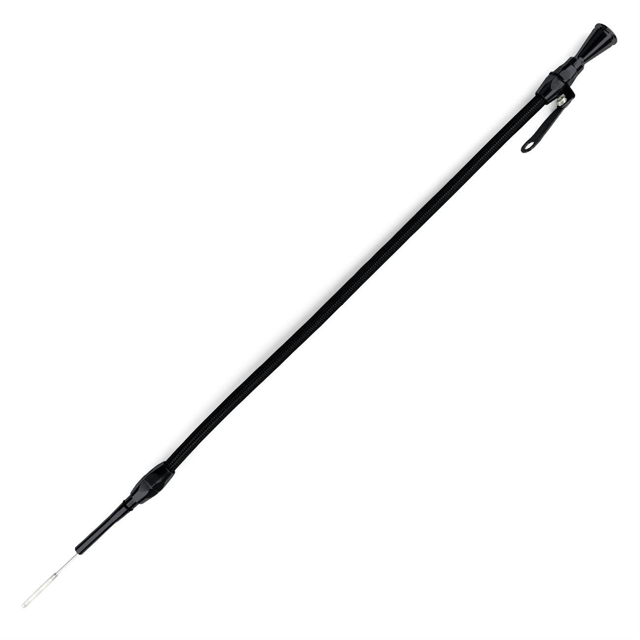 Lokar XED-5014 Midnight Series Flexible Engine Dipstick, 4.6L 2V Ford